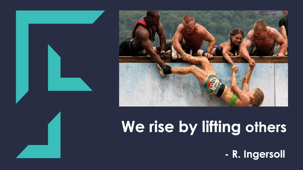 focus_logistics's tweet photo. "Shared suffering means helping each other over obstacles. In @SpartanRace and @ToughMudder this could mean someone literally pushing your ass over a wall" - @AmeliaBoone 

Wishing us all the strength to push each other over anything #loveconstruction #StayConnected #lockdown2uk https://t.co/dR0resndU1