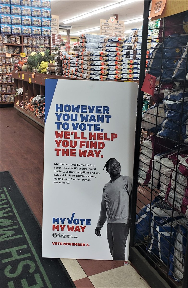 allovermedia's tweet photo. Your Vote, Your Way!
We helped Philadelphia City Commissioners get the word out with a domination approach on multiple media platforms across the city.
#media #outofhome #OOH #outofhomeadvertising #outofhomemedia #advertising #vote #philadelphiavotes #allovermedia #outdoormedia https://t.co/3iT7yIokBv