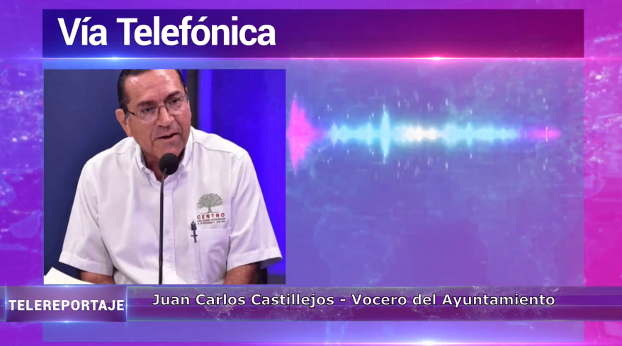 xevtfm's tweet photo. #Telereportaje| "Creo que no es el momento adecuado de esta intervención, creo que ya llegarán los tiempos electores, si tiene aspiraciones políticas ya la gente se la cobrará en las urnas seguramente, creo que no era el momento y menos este día": @jccastillejos https://t.co/daPd41OnPC