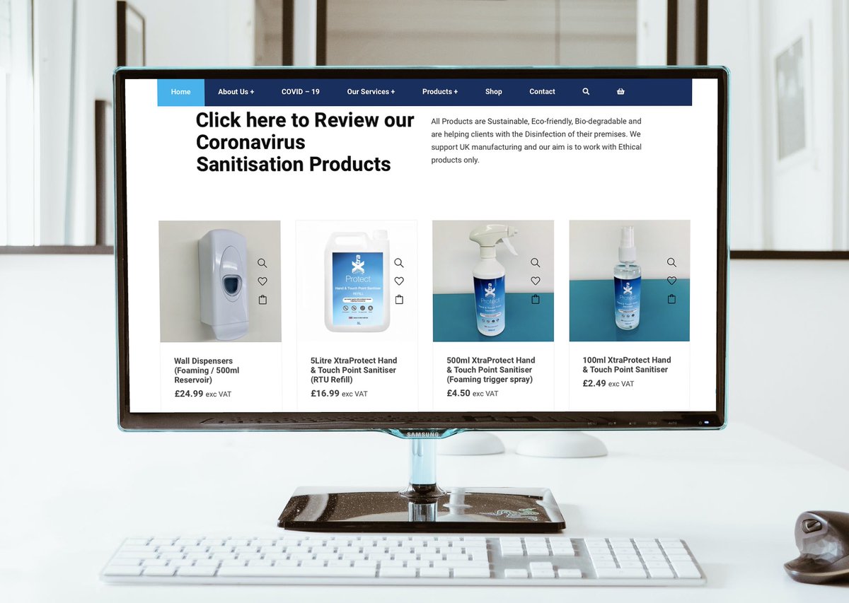 ECECleaning's tweet photo. Take a look at our Coronavirus sanitisation products on our website 💻🛒
.
#sanitisation #sanitisationproducts #coronavirus #sanitisers #covid19 #foodsafesanitiser #covid19sanitiser #covid19sanitisation #covid19cleaning #coronaviruscleaning  #infectioncontrol #sanitiserspray https://t.co/cy0ZgvZToL