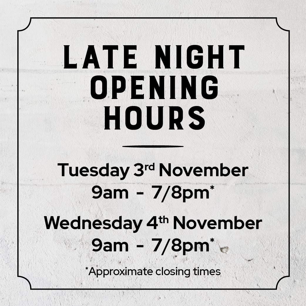 CollusionBarber's tweet image. Hi All! We are due to temporarily close again this Thursday. 🦠
With just two remaining days open until December - we are working 'late nights' to get through as many hair cuts as possible. See you Tuesday &amp;amp; Wednesday! Thank you from the Collusion Team ✂️