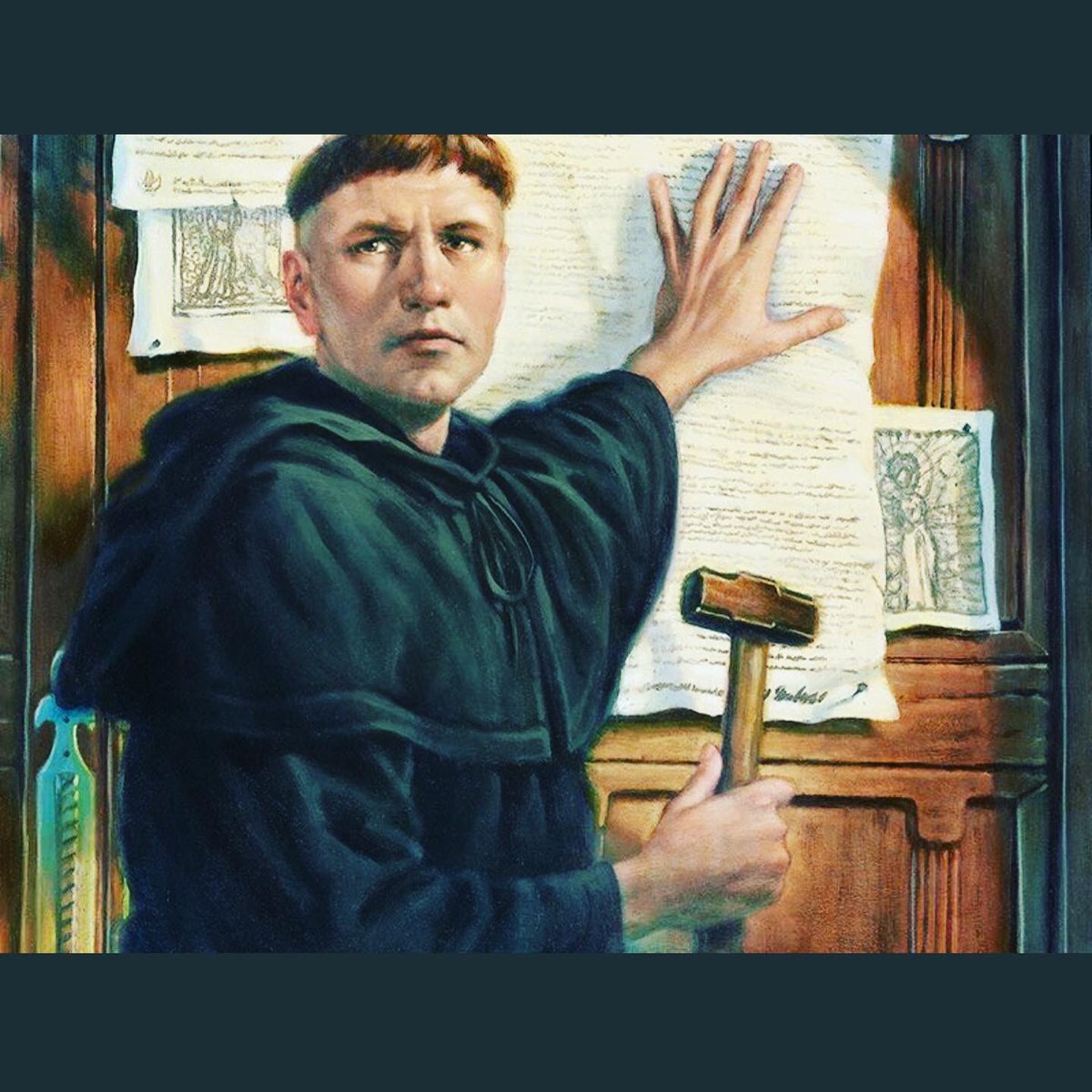 JansuerR's tweet photo. No último sábado dia 31/10/2020, foi comerado 503 anos da #ReformaProtestante, Martin Lutero com a sua fé, nao teve medo mas sim ousadia, de confrontar com a igreja coisas erradas que se passava. “Se o papa, nao me convencer através das escrituras, eu nao vou me retratar”#coragem https://t.co/yzxWDPH7gY