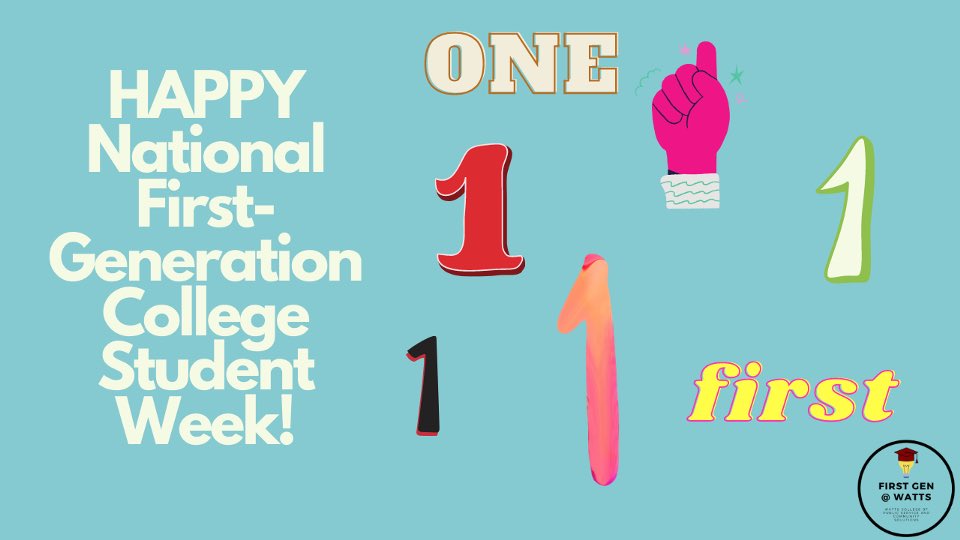FirstGenWatts's tweet image. 🎉HAPPY FIRST GEN WEEK🎉 DM us for one of these super cute ZOOM backgrounds! 🤩 #FirstGenWeek