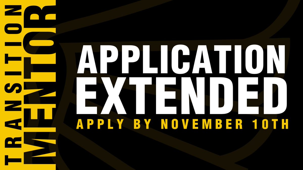 NewGriffs's tweet image. Exciting news, it’s not too late to apply to be a mentor! The deadline to apply has been extended. Apply by November 10th! missouriwestern.edu/fye/become-a-l…