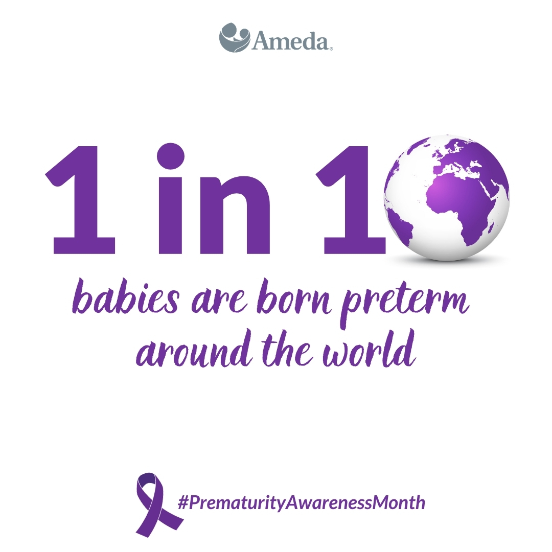 myameda's tweet photo. November is Prematurity Awareness Month. We honor the 1 in 10 babies that are born preterm around the world. #prematurityawarenessmonth #prematurityawareness https://t.co/WNz3rfZAtv