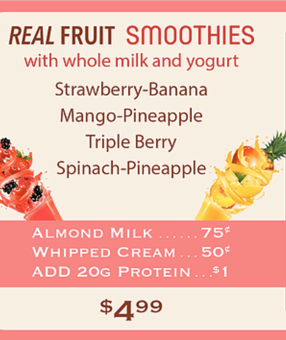 “Your Monday morning thoughts set the tone for your whole week. See yourself getting strong and living a fulfilling, happier and healthier life.” -Germany Kent 

Kick off your day with a real fruit smoothie from a Pride Kitchen near you! 
pridestores.com/food-options

#WelcomeToPride