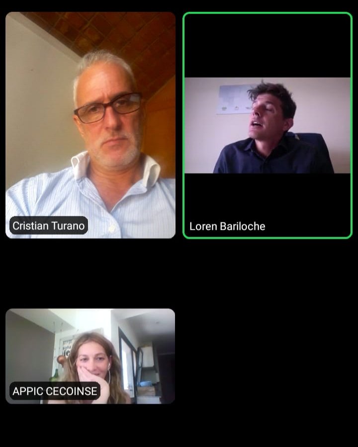 [AHORA] Estamos reunidos junto al Dr. Lorenzo Raggio, gerente del Ente Provincial Promotor del Parque Productivo Tecnológico de Bariloche, compartiendo la experiencia de dicho parque, modelo en tecnología y gestión.