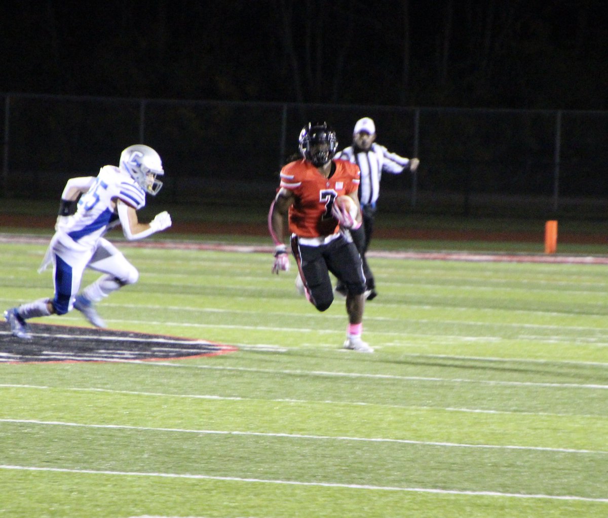 GMHSFootball's tweet photo. Congrats to Jalil Underdown for breaking the school career rushing record this year!! 
Career stats at GMHS
319 carries 
2,692 Rushing Yards (new school record)
34 Rushing TD’s (new school record)
8.44 Yds per carry
Zero fumbles in 4 years!! https://t.co/XgoonumTQh