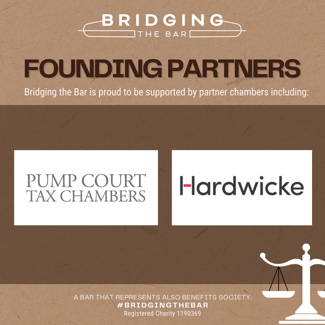 Thank you to our Founding Partners who are #BridgingTheBar with us! 🙏🏾

#lawstudent #pupillage #aspiringbarrister #lawgram #lawgrammers #BPTC #studygram #studygrammer #BPTC #GDL #BTC #BarCourse #BPC