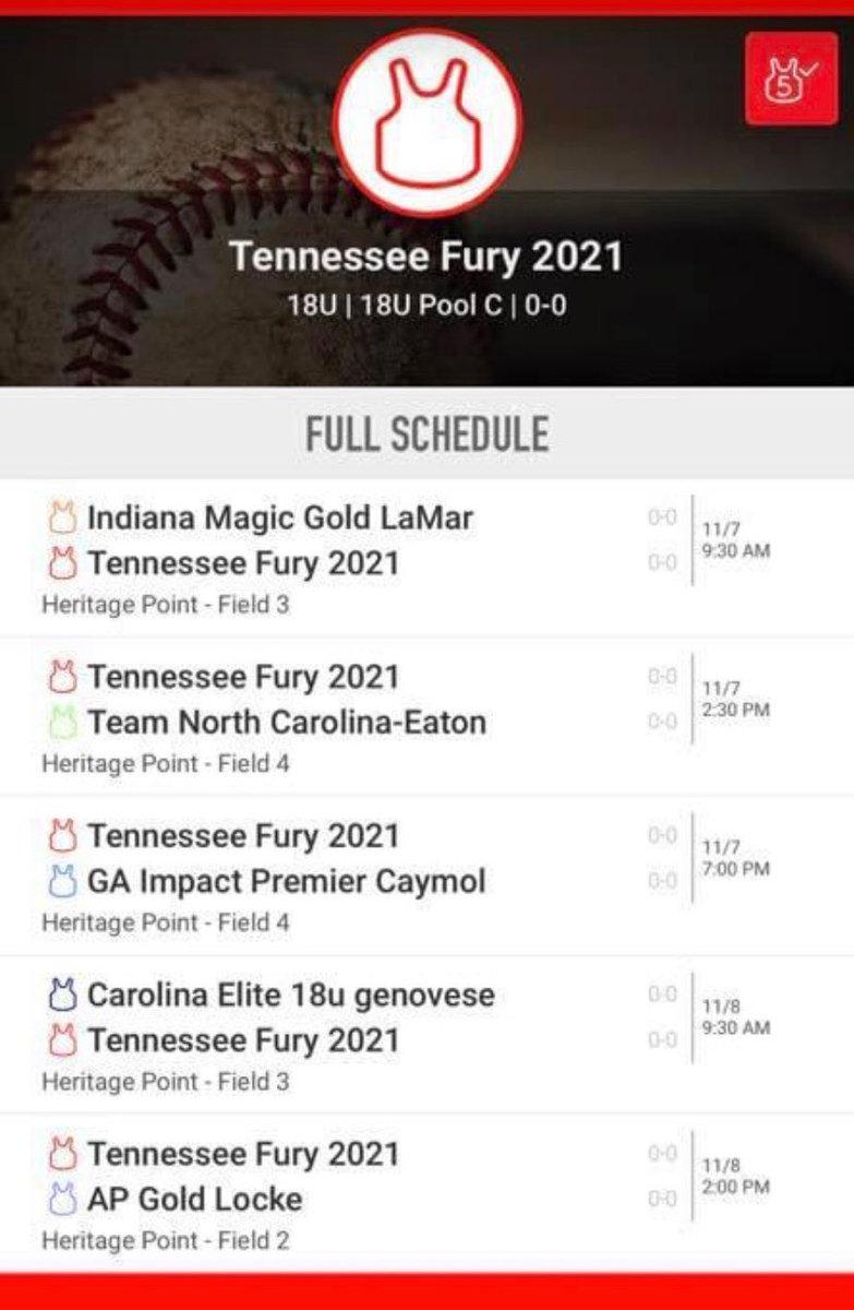 Tennessee Fury 2021 Newcomb schedule for Scenic City this weekend! Can’t wait to get back on the field!