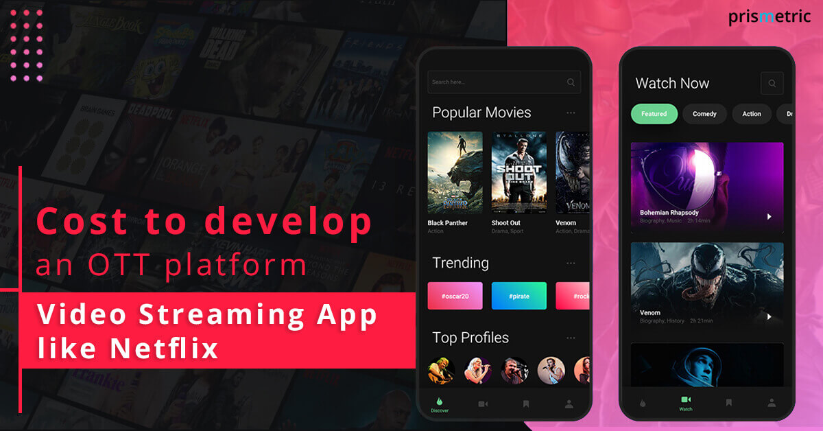 Prismetric's tweet image. Wondering how to build a #videostreaming #app? Here we will explore all about Netflix and how to start your own streaming service, its benefits as well as must have features buff.ly/2YEHkuI

#VideoStreamingAppDevelopment #OTTAppDevelopment #VideoStreaming #AppDevelopers