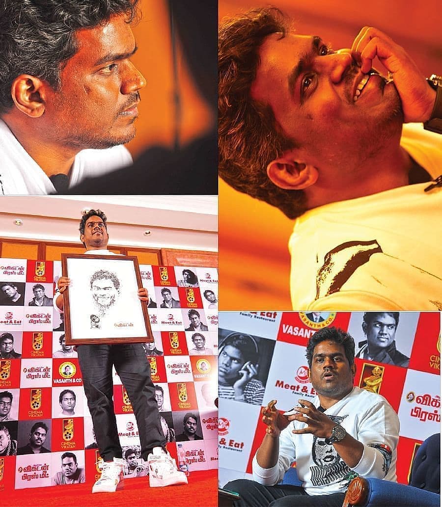 Our little maestro😍
@thisisysr 
#YuvanShankarRaja 
#Yuvan
#spreadYuvanism
#Avwithyuvan