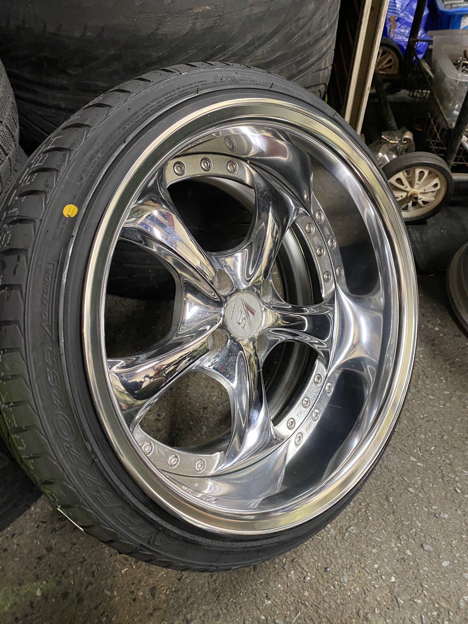 送料込み WORK VS-KF 16インチ 7J 廃盤（WORK VS-KF 16インチ 7j