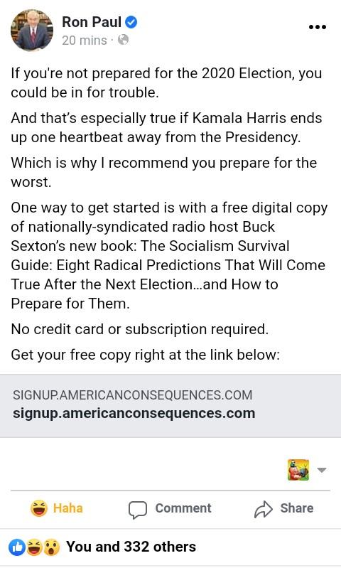 Distinguished politician Ron Paul opening up a #grift in the space-time continuum
<a href="/RonPaul/">Ron Paul</a> #Grifter #GriftersTrumpsAndThieves