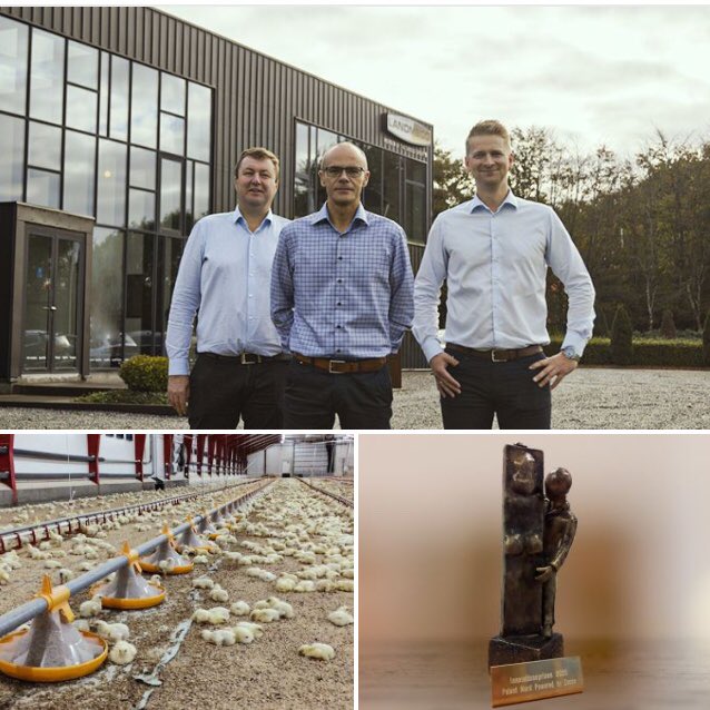 JohnNally_PE's tweet photo. Congratulations to @SKIOLD_Group who after
40 years, working passionately with design and innovation on their poultry equipment have been awarded the Patent Nord's Innovation Award 2020.
#Skiold #SkioldLandmeco #AwardWinner #Poultry https://t.co/vfovNWlX8w