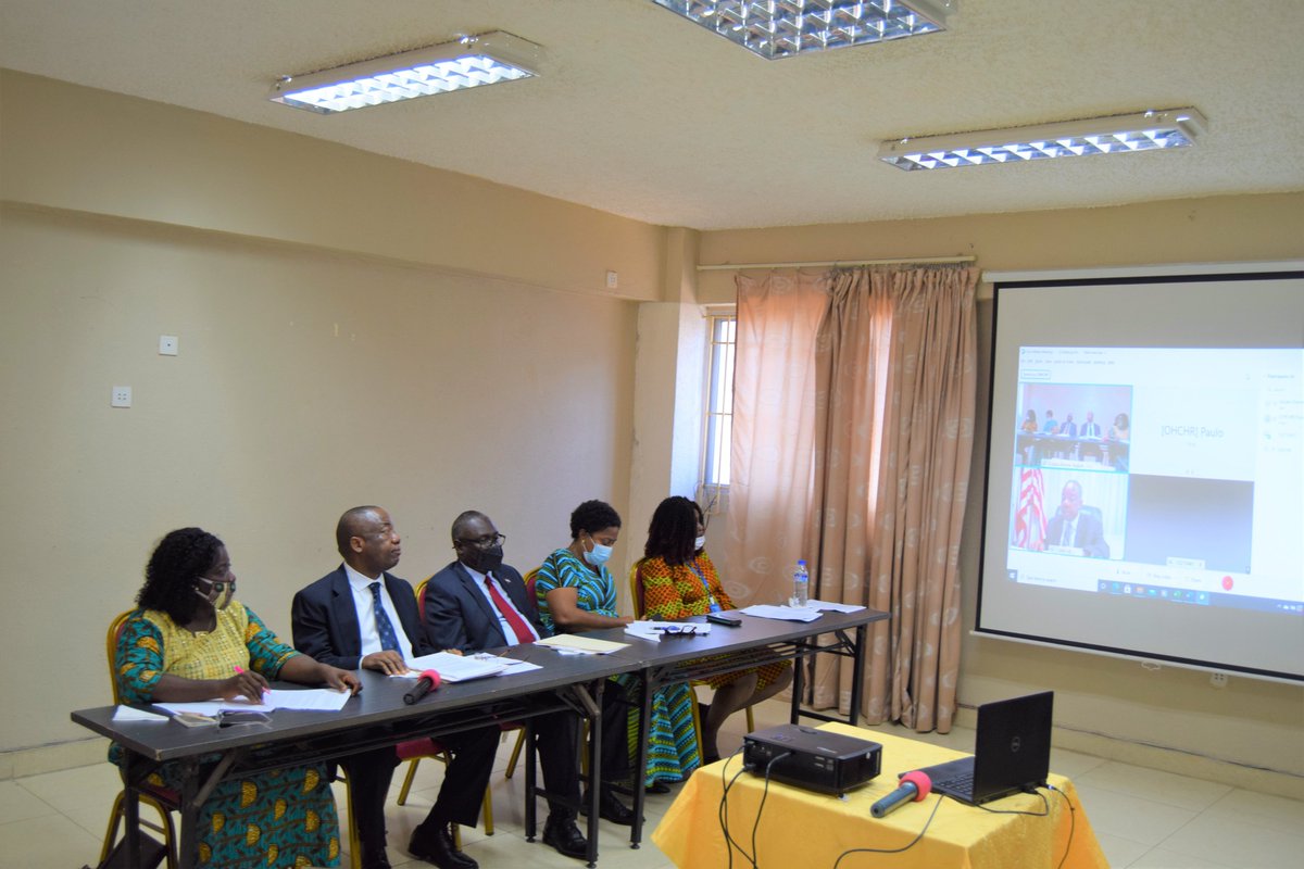 #Liberia welcomes the recommendations made to uphold its human rights obligations. The recommendations included abolition of #deathpenaly, issues of #SGBV among others. Liberia commits to incorporate the recommendations made in its Human Rights Action Plan.
<a href="/OhchrL/">OHCHR Liberia</a> 
#UPR36