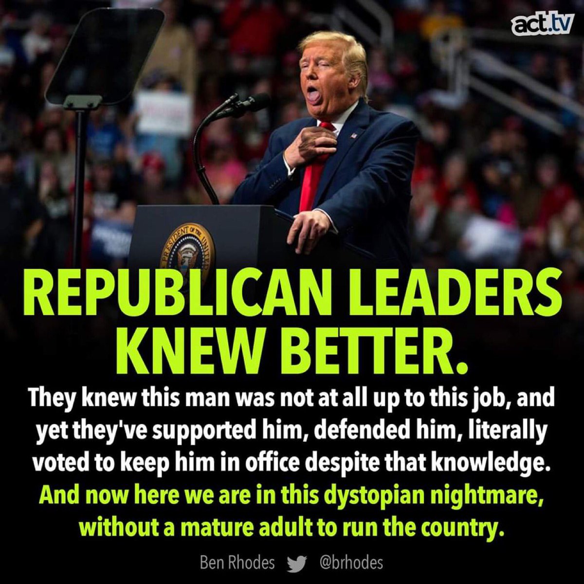 gr888shopper's tweet photo. @AnandWrites @Submarine_Guy How very CHRISTIAN of you @marcorubio
@GOP hypocrisy with his bible quoting and pretending to be a Christian. In the end, your just another lying #CorruptAndComplicitGOP sycophant.
#BidenHarris2020 #DecencyAndTruthMatters https://t.co/5yLHN0ZUTD