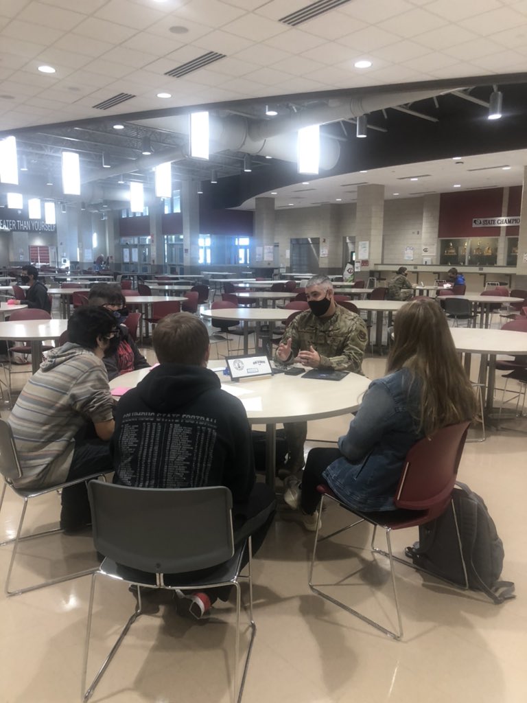 counselors_CHS's tweet photo. Appy2College is happening this week at CHS!            Military Monday - TODAY!!! https://t.co/5om7dvtjAy