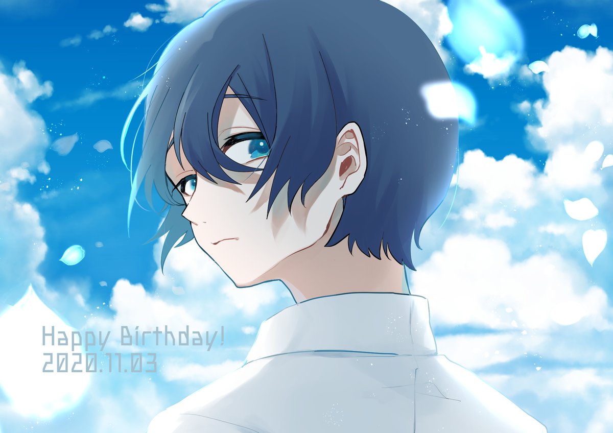 「お誕生日おめでとうございます!??
#そらる誕生祭2020
#そらるの絵 」|Lyon@お仕事募集中のイラスト
