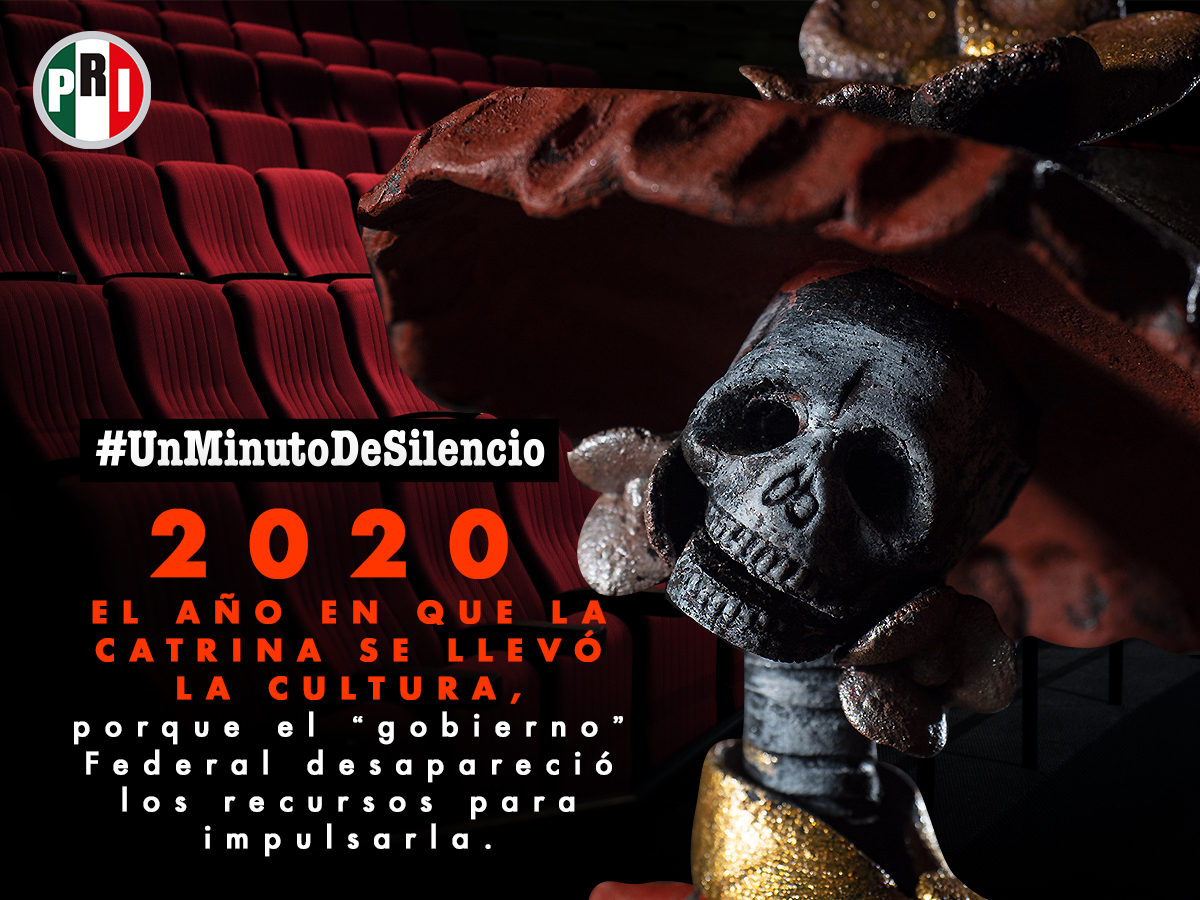 Morena le dio la espalda a los artistas y creadores culturales con la desaparición de fondos y fideicomisos. #UnMinutoDeSilencio por ellos.