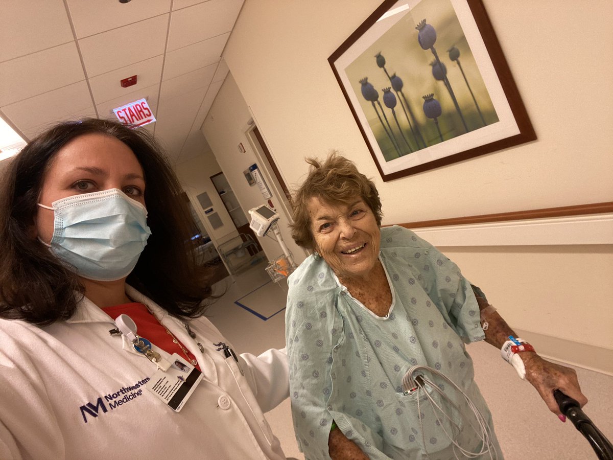 Thanks to <a href="/DrRanyaSweis/">Ranya Sweis, MD</a> <a href="/drbzuly/">keith</a>  for taking care of my 90 yo gma, performing an Impella assisted Shockwave lithotripsy DES of her distal LMCA. One wk post-discharge, she was able to go drop off her ballot.  No excuses.  Go vote!! Thanks <a href="/NMCardioVasc/">NM Cardiovascular</a> for making it possible.