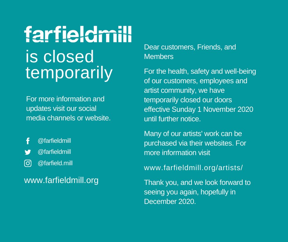 farfieldmill's tweet image. Sadly we have to close again, thank you to everyone who has supported the Mill since we re-opened in July. Hopefully we will be able to see you all in December.  @visitsedbergh @cumbriatourism