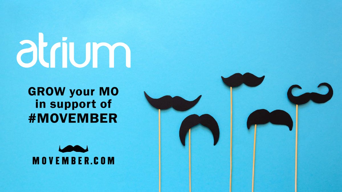 Movember is here and it’s time to GROW your MO in support of Men’s Health Awareness Month!

Visit ca.movember.com to learn more about this important cause. #Movember