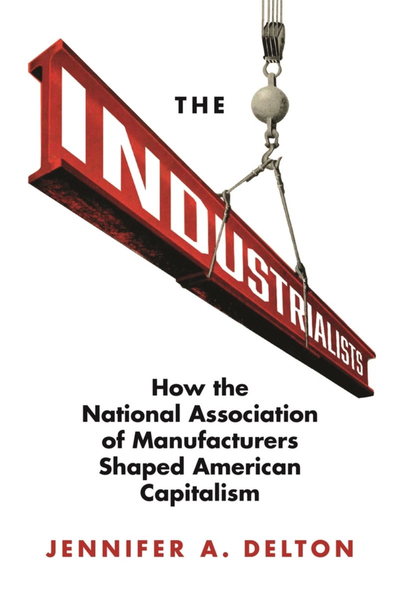 NB Political Science (@newbookspolisci) on Twitter photo Focusing on the National Association of Manufacturers and covering 125 years of massive changes in US economic policy, THE INDUSTRIALISTS (<a href="/PrincetonUPress/">Princeton University Press</a>) examines manufacturing’s role in the development of capitalism. 🎙️<a href="/delton85/">Jennifer Delton</a> joins @SusanLiebell👇
newbooksnetwork.com/jennifer-delto… Focusing on the National Association of Manufacturers and covering 125 years of massive changes in US economic policy, THE INDUSTRIALISTS (<a href="/PrincetonUPress/">Princeton University Press</a>) examines manufacturing’s role in the development of capitalism. 🎙️<a href="/delton85/">Jennifer Delton</a> joins @SusanLiebell👇
newbooksnetwork.com/jennifer-delto…
