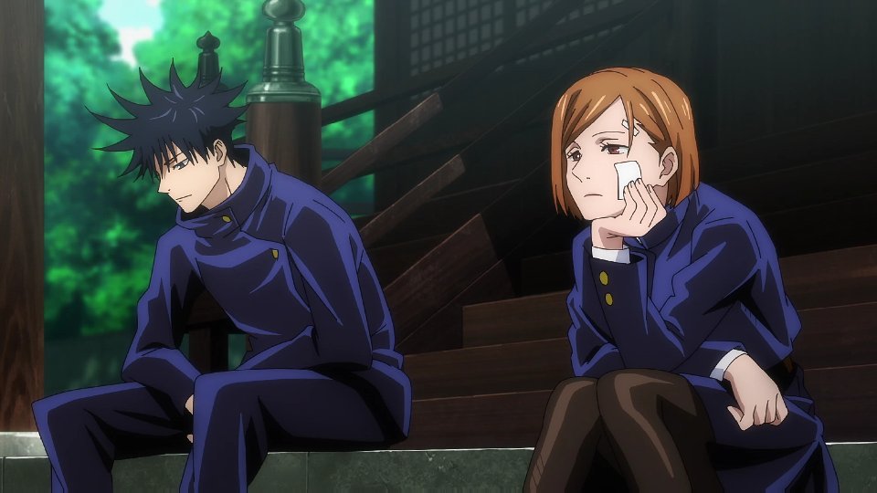 Burakcinarss1's tweet image. Megumi Fushiguro Love❤ Nobara Kugisaki #jujutsukaisen @NatureHumanKind