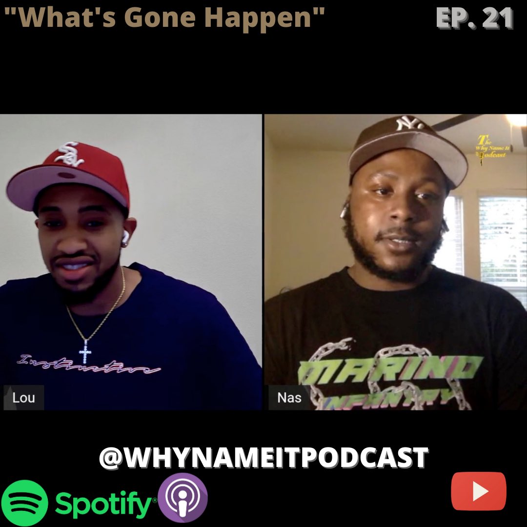 WhyNameItPod's tweet photo. Episode 21 “What’s Gone Happen” is now available on all major streaming platforms and YouTube . Link is in the bio.

The #WNIP 🎙

#BlackPodcast #BlackPodcasters #Podcast https://t.co/jp6uxhsQVC