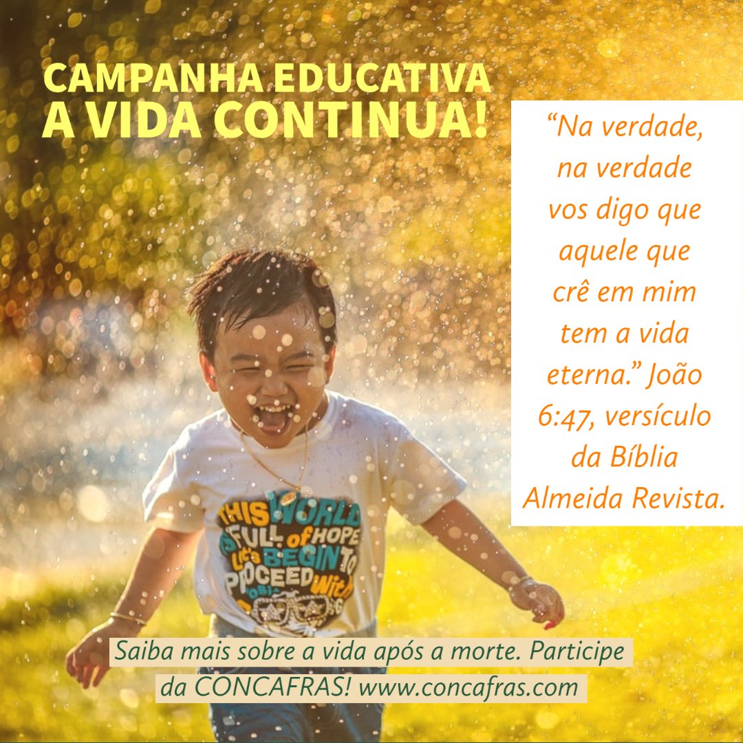 cepaonosso's tweet photo. #concafras #concafras2021 #tvmundialdeespiritismo #avidacontinua #havidaaposamorte #fazerobemfazbem
#espiritismo #allankardec #Deus
@concafraspse https://t.co/DCRHfBnePM