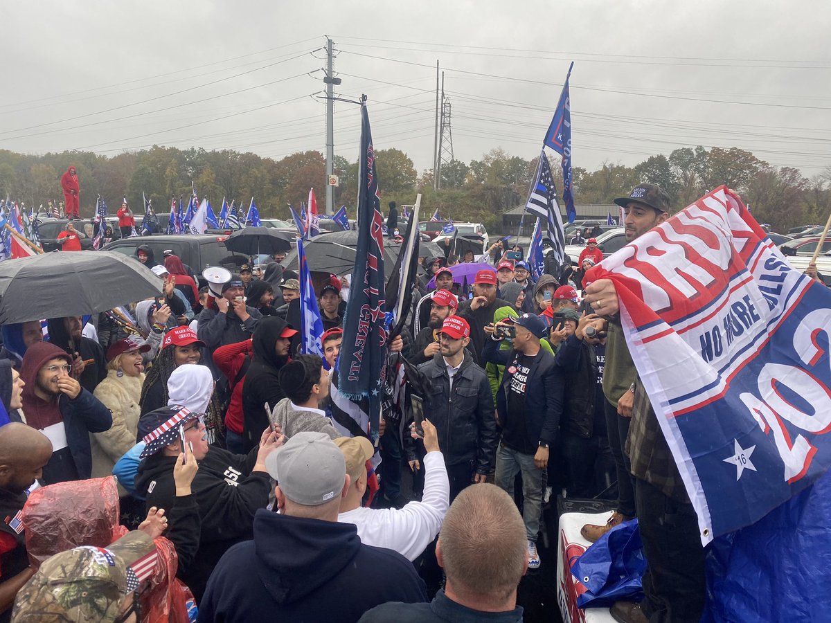 GhoSTorM143's tweet photo. Thank U 2 the millions (yes I did say millions) who rallied this weekend across the USA! Im am so proud of what all U Patriots did 4 our Country. Generations will be taught about this in the history books. I love every one of U. God Bless the USA &amp; @realDonaldTrump #MAGAWeekend https://t.co/SXSIOXkz4F