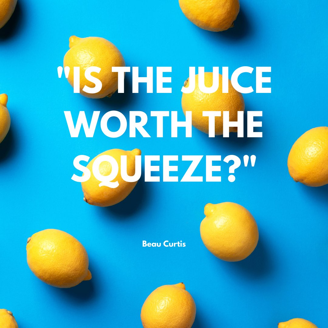 ATXEventSystems's tweet image. Our CEO Beau Curtis is famous for his sayings, or what we are dubbing Beau-isms. This delicious phrase re-aligns our Sales and Project Management teams to make sure that our tasks focus us straight down the line to our clients’ goals.Tell us, what’s worth your squeeze right now?