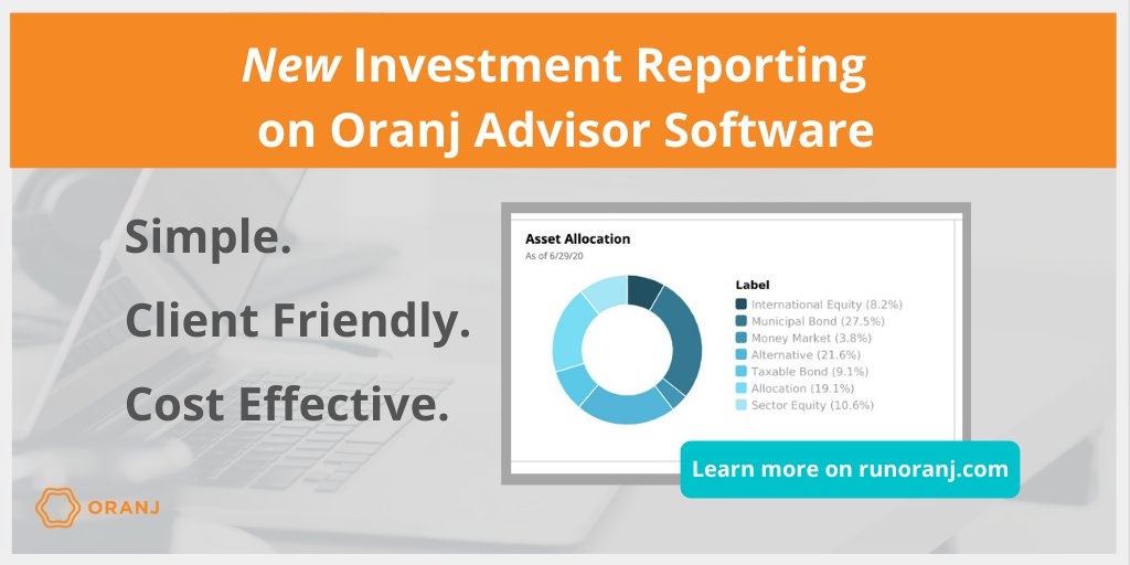 runoranjdotcom's tweet photo. Now available on Oranj advisor software. Straightforward, easy to produce and explain investment account reports that deliver the details that matter clients. Visit https://t.co/zatfCeljNu to learn more.

#runoranjdotcom🍊 #fintech https://t.co/WZPDgFe7ee