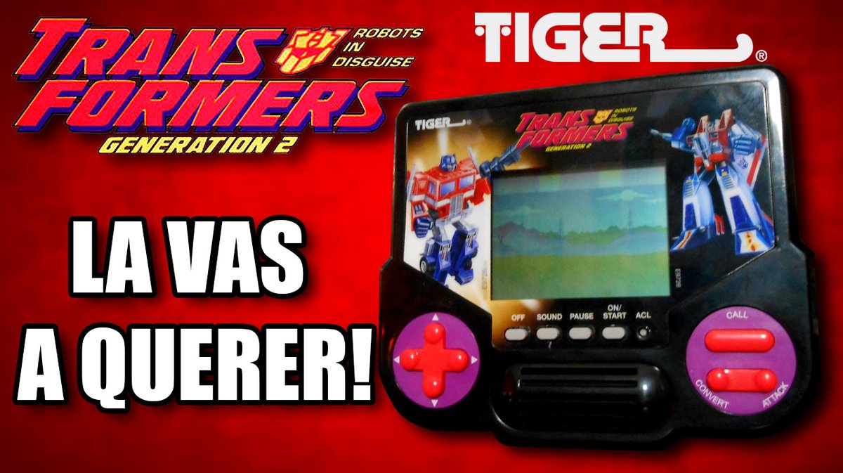 RINCONMAQUINITA's tweet photo. Nuevo vídeo en el canal amigos!! Vamos a echar un ojo a otra reedición de las míticas #TigerLCD la de #Transformers!! La vais a querer!!!
👇 👇 👇
https://t.co/XSYZBMwRop #youtuber #consolas https://t.co/DI3Ytrn7hZ