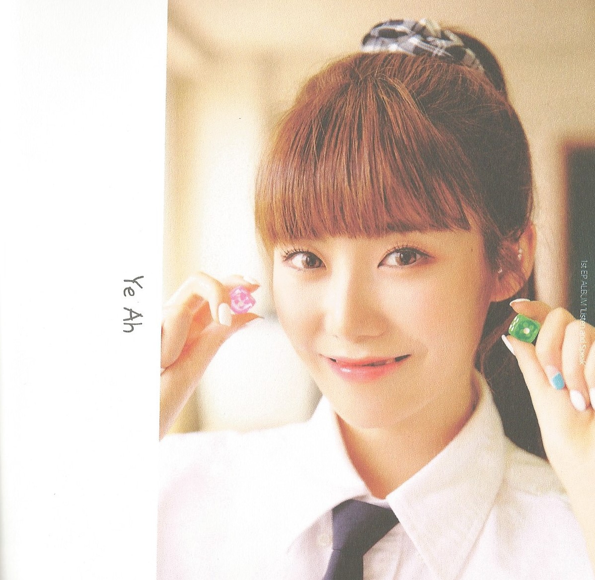 'Listen and Speak' album scans

#예아 #YeAh #cignature #시그니처