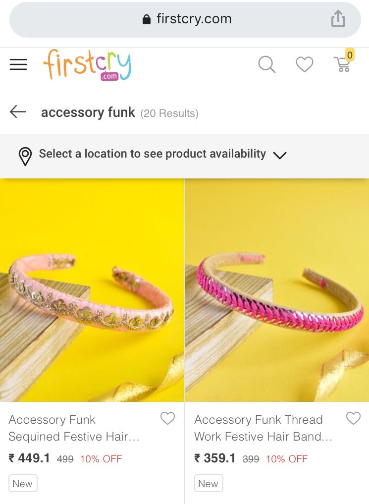 accessory_funk's tweet photo. YAAYYY! Our Festive Collection Of Handcrafted Hair Accessories is now LIVE on @firstcryindia 🥳 #AccessoryFunk #HandmadeWithLove #MadeInIndia #FirstCry https://t.co/MExd4OeK4I
