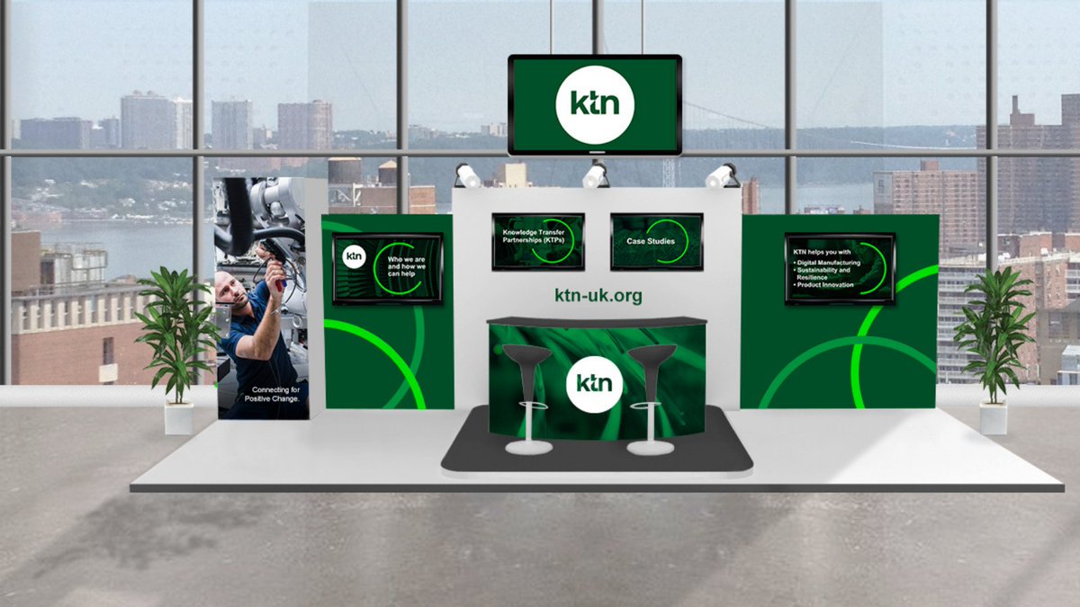 IUK_Mfg's tweet image. We&apos;re all ready for #DigiMfgWeek.  
If you need collaboration partners, help with funding or simply want to meet the other exhibitors at the #EmergingTechShow pop by our stand and have a chat with us. #Connecting4Change #Innovation #Collaboration