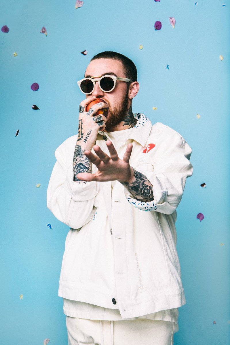 Mac Miller as threads, a thread:White: