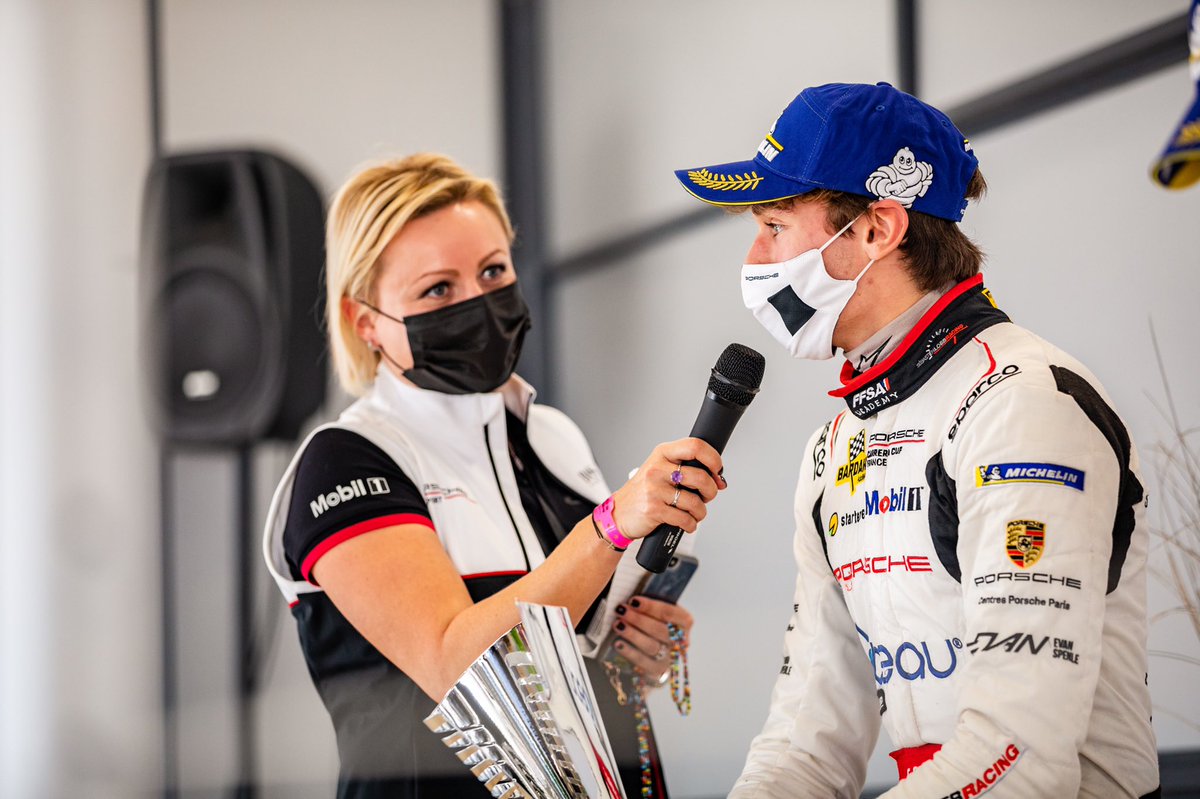 evan_spenle's tweet photo. P2 Rookie Porsche Carrera Cup France 2020 🥈
#royrobson #robeau #evanspenle #porsche https://t.co/QOYhxvnnmc
