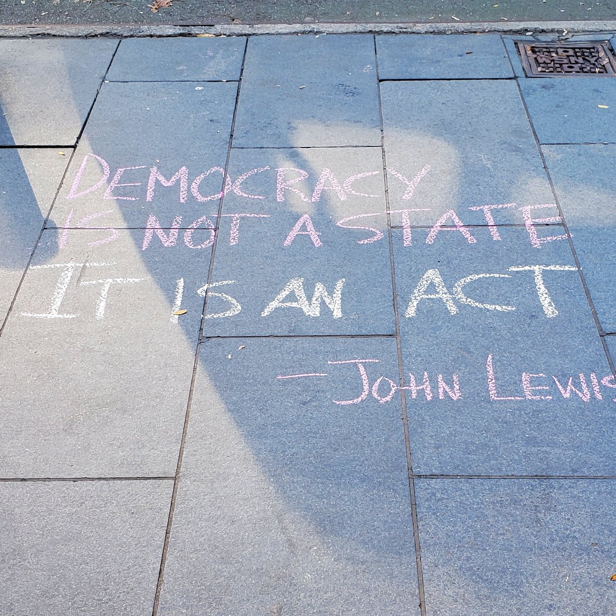JamesMartinSJ's tweet photo. "Democracy is not a state. It is an act." 

John Lewis

#VOTE https://t.co/xg4uGWujZa