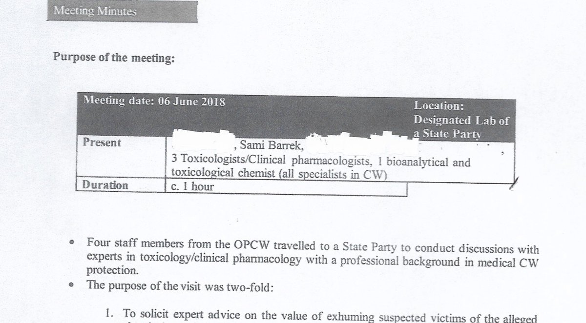 10) The minutes of the toxicology meeting can be read here:  https://wikileaks.org/opcw-douma/document/actual_toxicology_meeting_redacted/