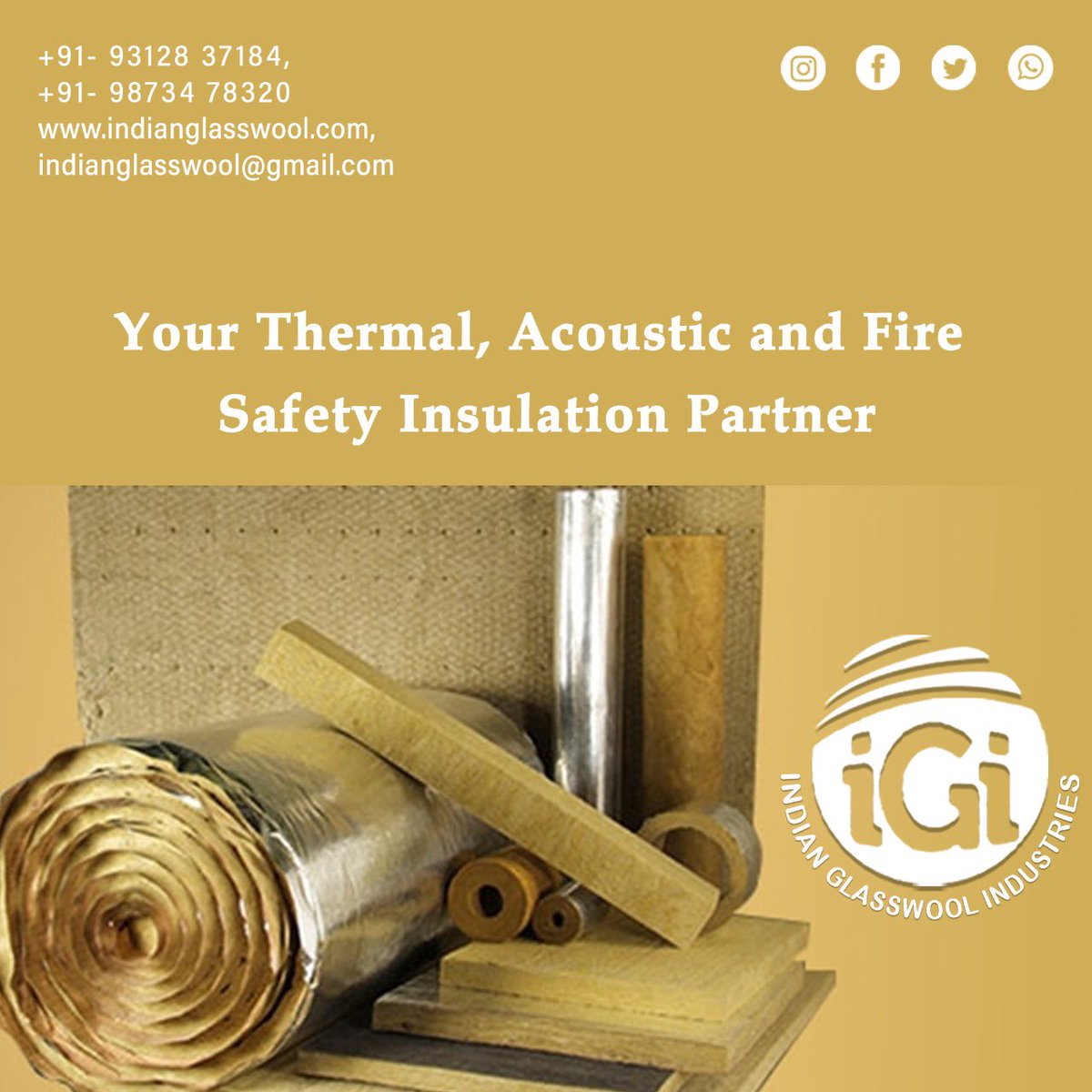 GlasswoolIndian's tweet photo. #insulation #glasswool #rockwool #hotinsulation #acoustic #indianglasswool #Nitrile #xlpe https://t.co/rjT37Sd3NI