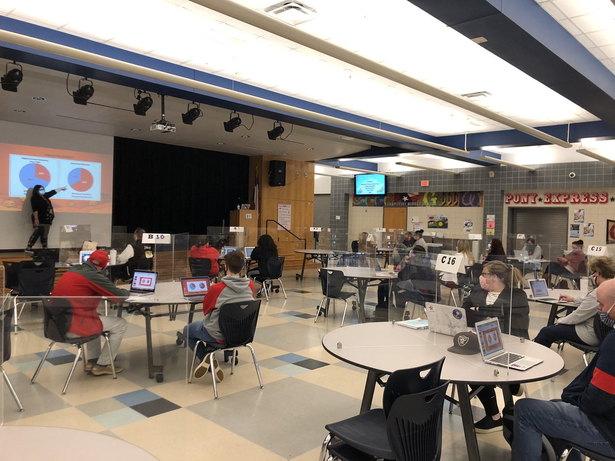 sarahthompss's tweet photo. Big thank you to our amazing Admin team for leading sessions this morning to help bring focus &amp; clarity to GMS! 💯🙌🏻❤️ #OurHouseGMS #CloseReading #WhatWhyHow #TEKSfocused @GrapevineMiddle https://t.co/vxreB9jMPs