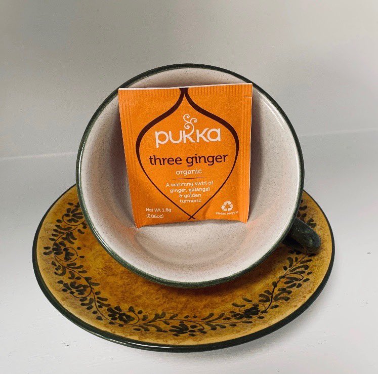 Consuming ginger tea boosts your immune system as it is an anti-inflammatory and has antioxidant properties to improve the immunity of the body.  So why not try a cup of  <a href="/Pukkaherbs/">Pukka Herbs</a>  three ginger tea.☕️