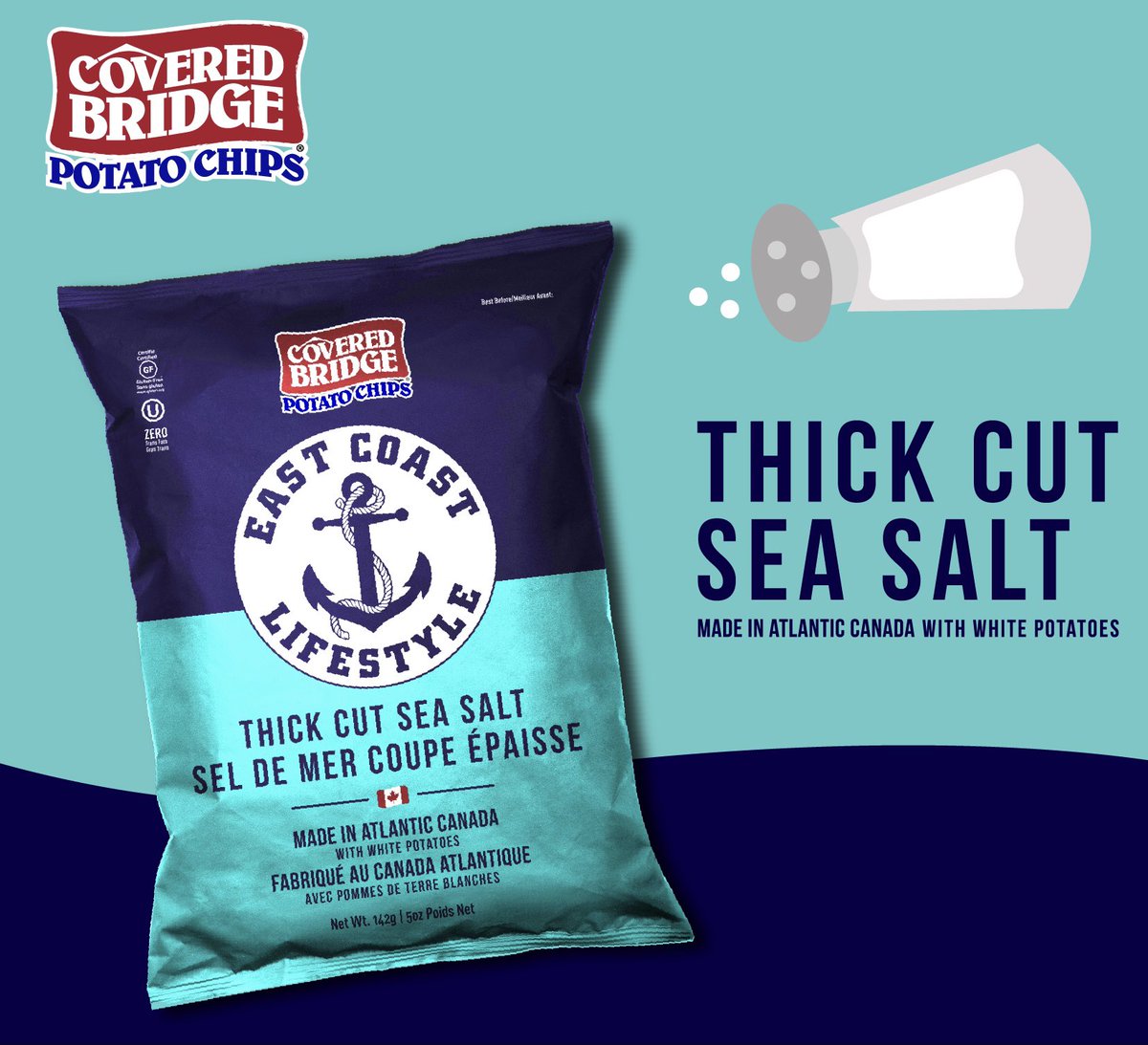We’ve partnered up with Covered Bridge to bring you <a href="/eastcoastchips/">EAST COAST CHIPS</a> ⚓️ The thickest cut chips on the shelves! Available across Canada at the end of the month! 🇨🇦

RETWEET to be entered to win some chips!! 🚨 Available in Sobeys, Whole Foods, Costco &amp; Needs stores soon! 🇨🇦