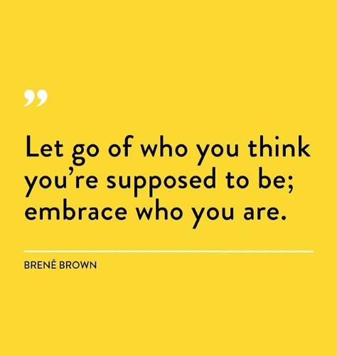 Let go of who you think you're supposed to be; embrace who you are. 

#motivation #inspiration #motivationmonday #inspirationalquotes #quotestoliveby #nevergiveup #feelinggood #dreambig  #quoteoftheday #dontquit #goforit #goalcast