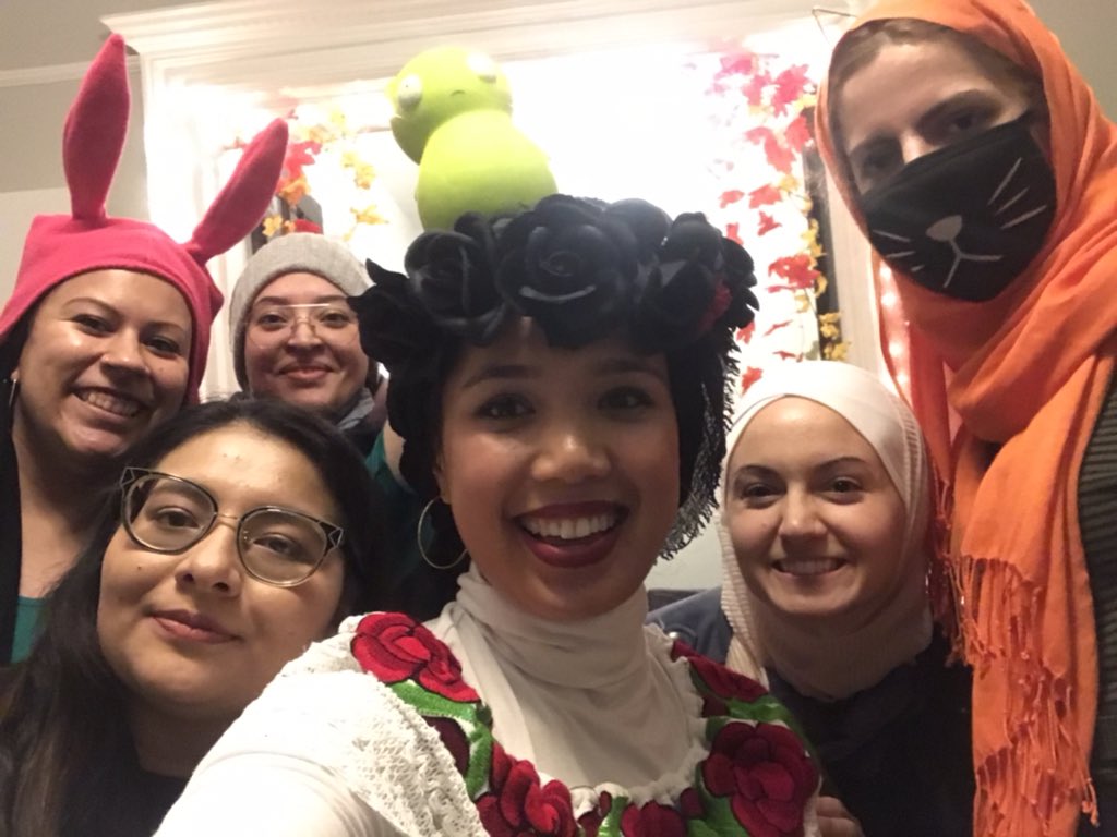 shaelaiza's tweet photo. “After 2 weeks of multiple health screens and asking everyone to quarantine, I surprised my closest inner circle with a trip to a private island where we could pretend things were normal just for a brief moment in time.”
#halalween (halal #Halloween 😊) https://t.co/81jkLwKDtj