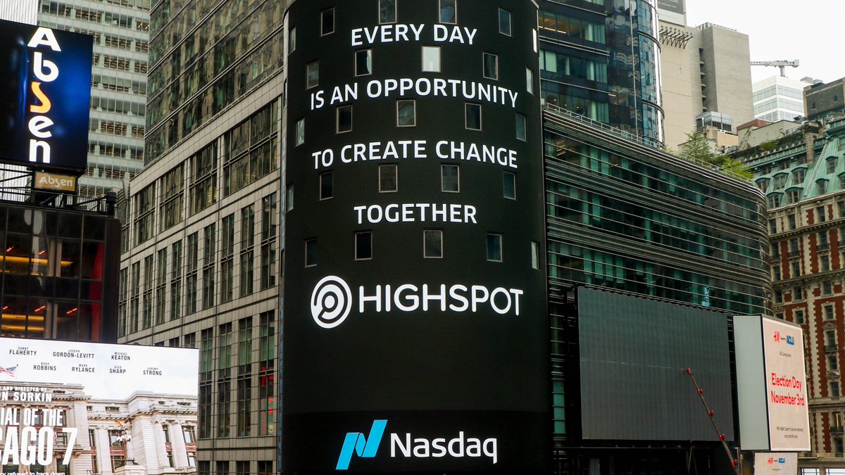 Highspot (@highspot) on Twitter photo Together we can drive positive change. Honored to join <a href="/Nasdaq/">Nasdaq</a> in taking action to advance equality.
Learn more: hghspot.co/3ehGvP8 Together we can drive positive change. Honored to join <a href="/Nasdaq/">Nasdaq</a> in taking action to advance equality.
Learn more: hghspot.co/3ehGvP8