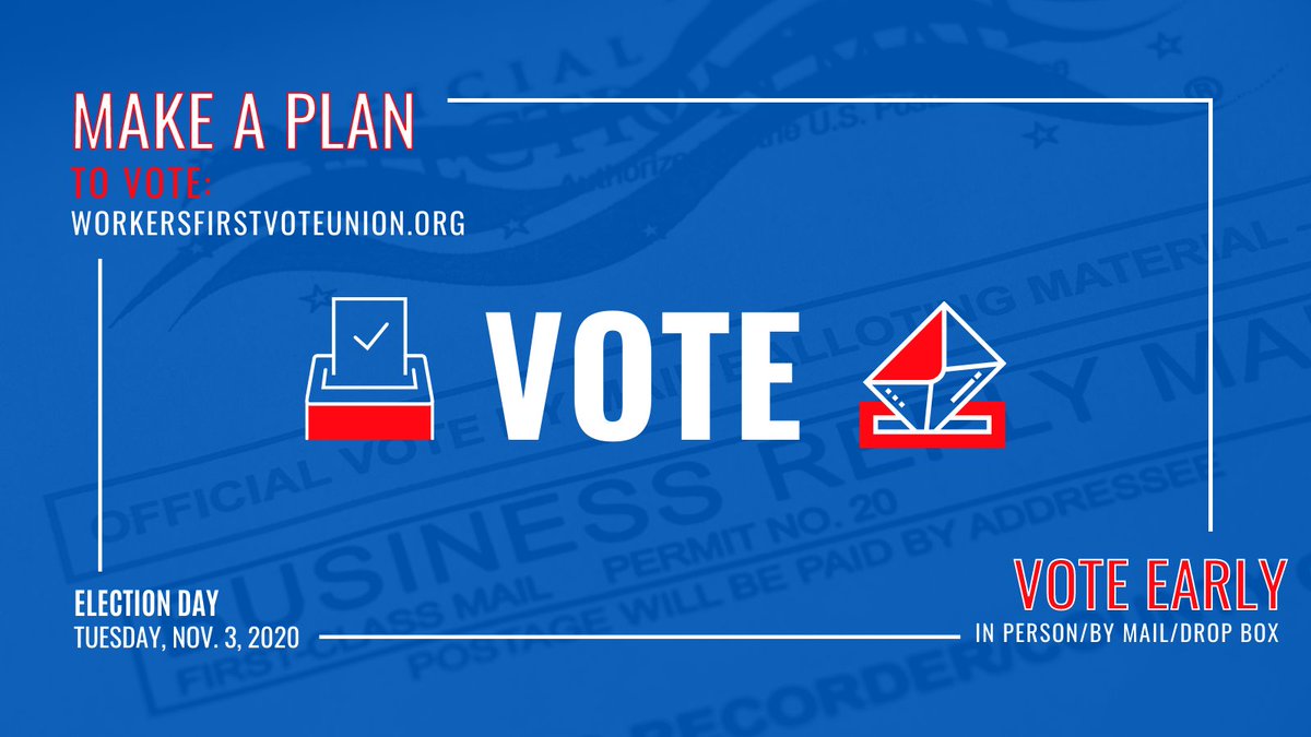 DPEaflcio's tweet photo. TOMORROW is #ElectionDay 

Make sure your voice is heard by voting: https://t.co/mR8XnxaMBu https://t.co/HiKSBmDCRy